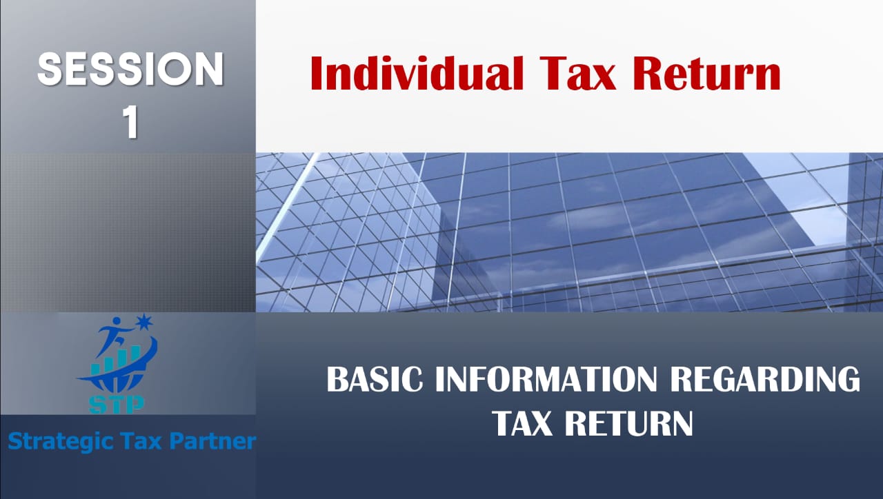 Training on Individual Tax Return